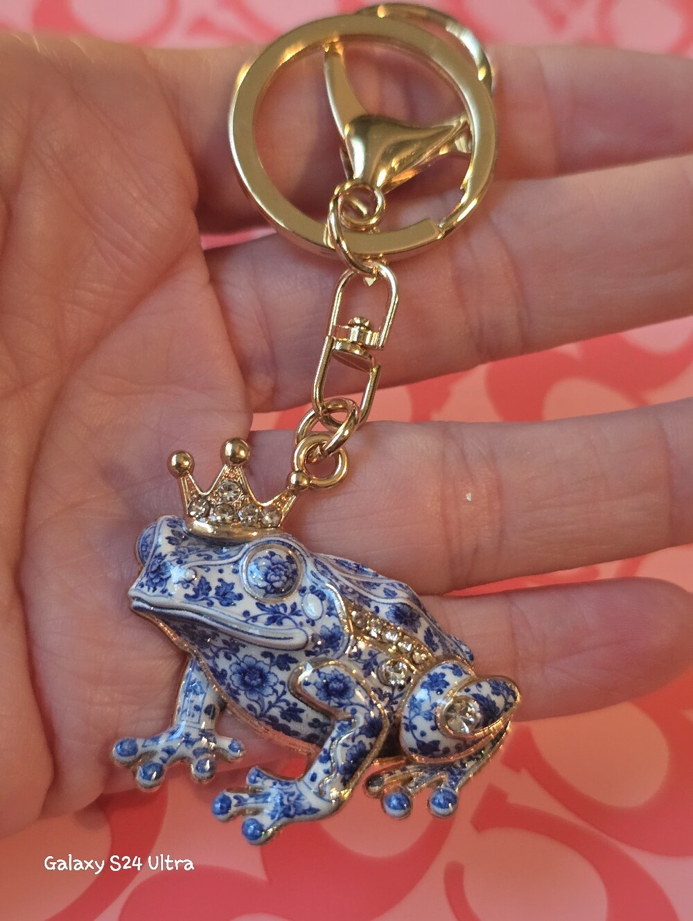 Frog Prince Bag Charm/keychain NEW